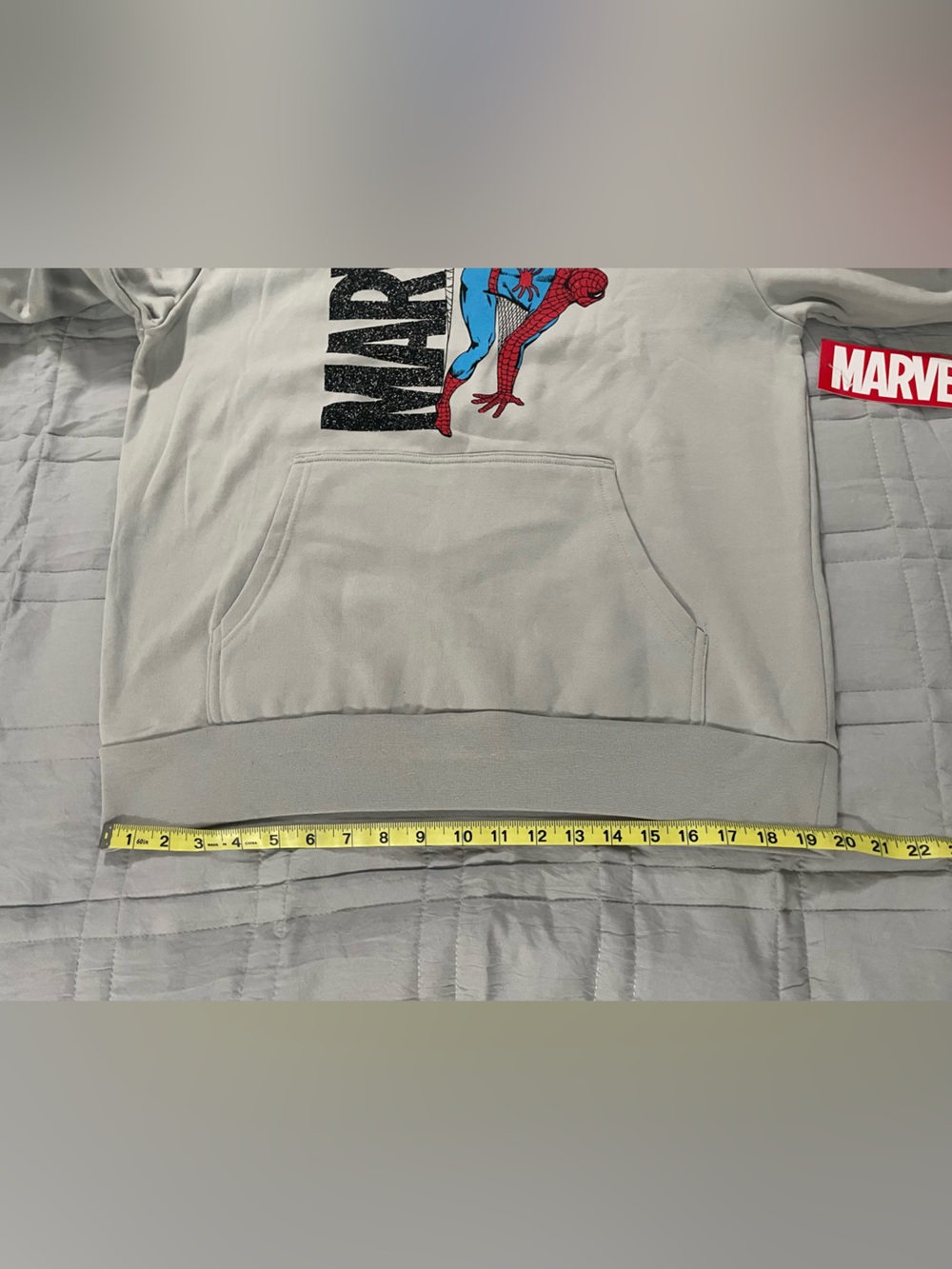 Marvel Spider-Man Graphic Hoodie - Light Gray - Picture 6 of 6